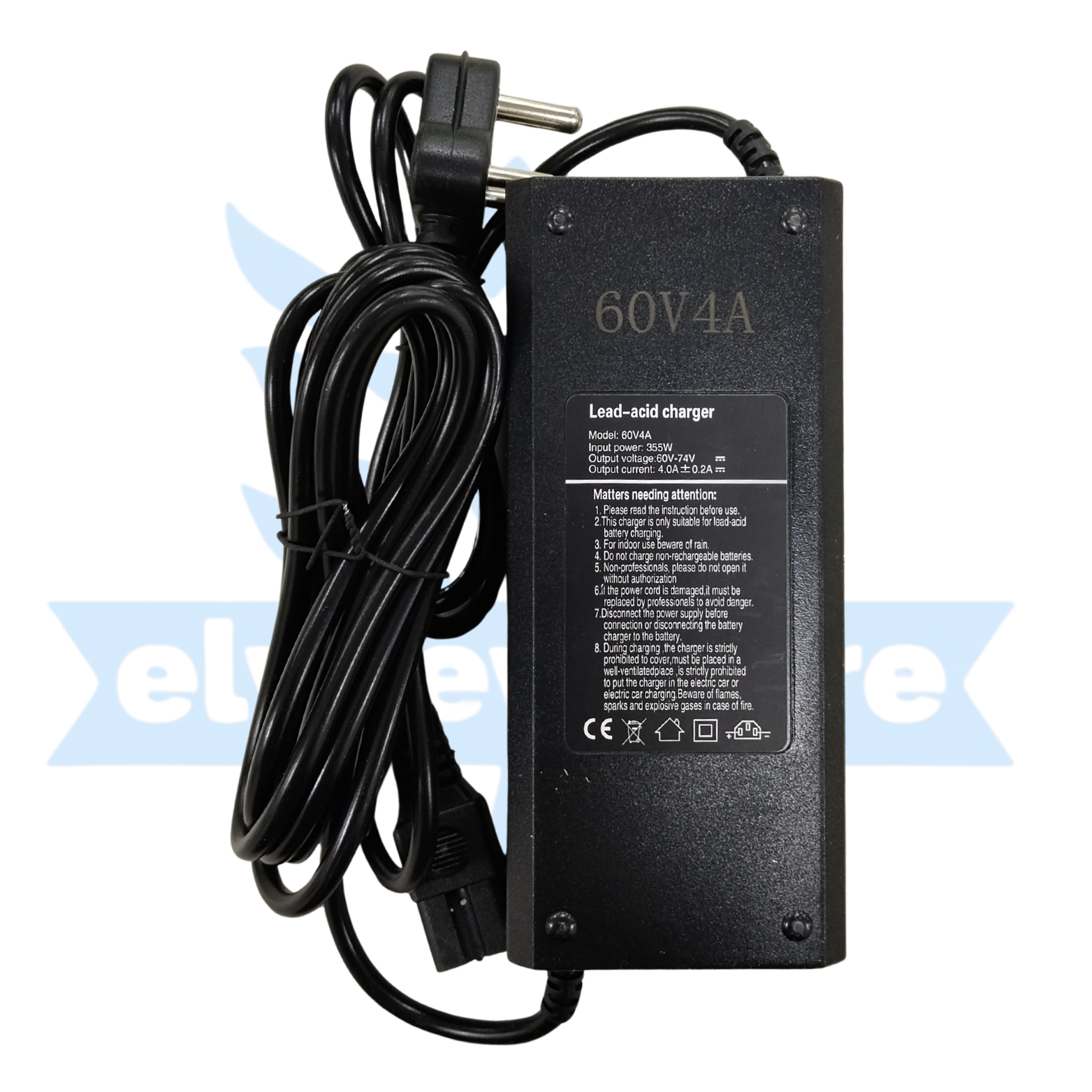 GRAPHY 60V 4A Lead Acid EV Charger (011b)